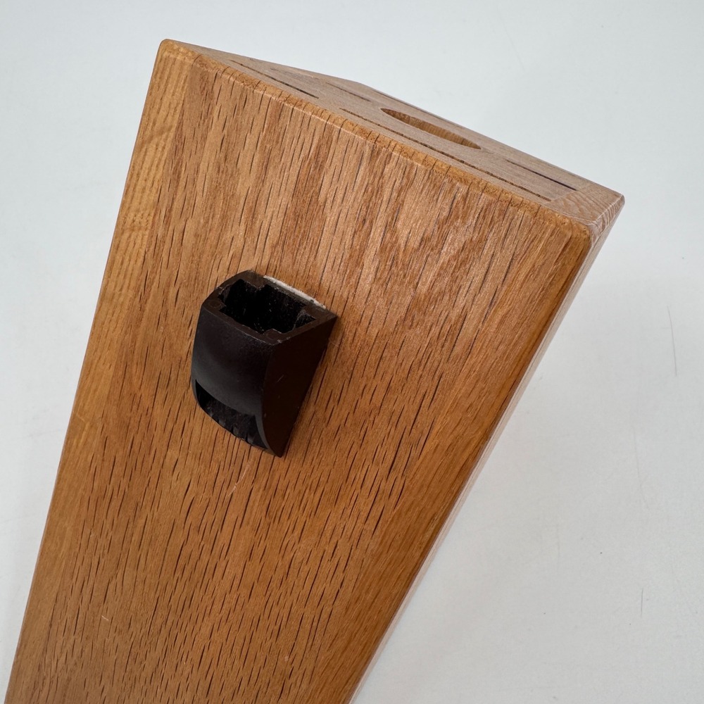 Cutco Wooden Knife Storage Block 12 Blade 13 Slot Solid Honey Oak Made USA - Picture 4 of 9